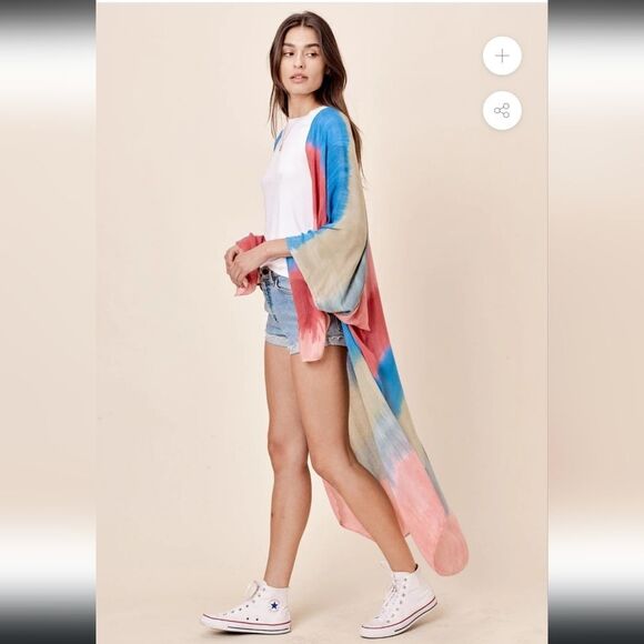 Lovestitch, Sunrise Kimono , One Size fits all - Picture 3 of 10